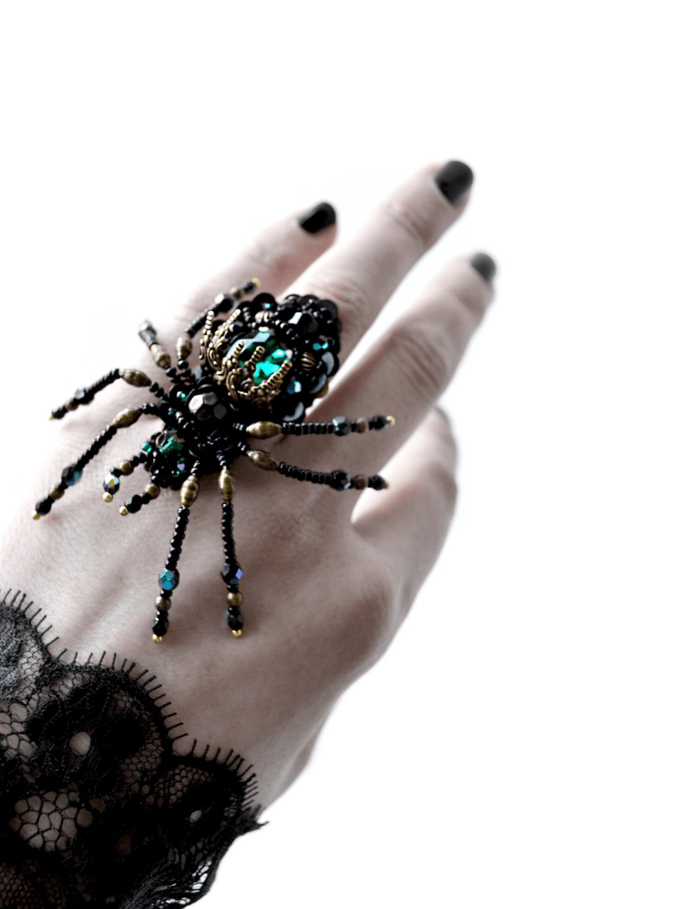 Spider Jewelry By Agija Rezcova Is Just In Time For Halloween