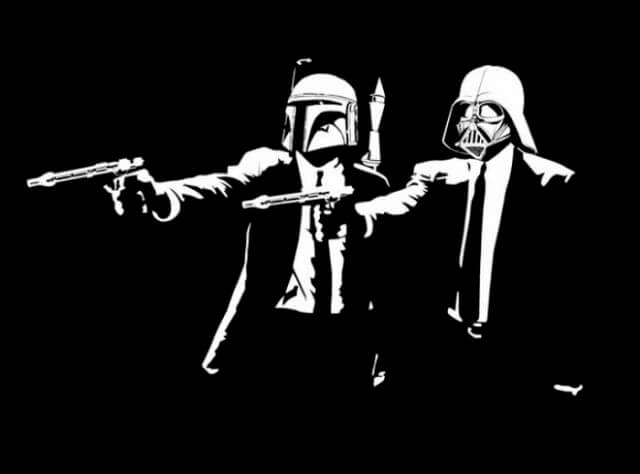 amazing photographs - pulp fiction star wars 