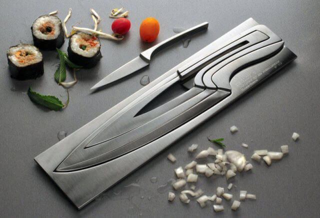 cool pictures - amazing kitchen knife set
