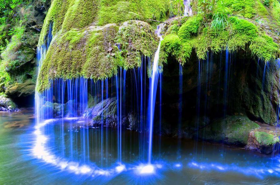 Bigar Waterfalls Romania Is a Beautiful Mix Of Water Grass ...