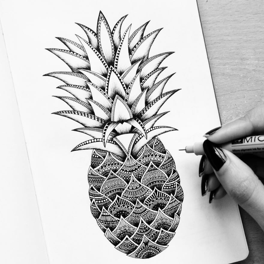 22 Detailed Drawings Created By An Obsessed And Talented Artist