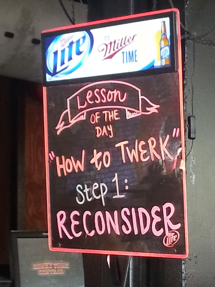 32 Funny Chalkboard Signs From Bars That Will Totally Get ...