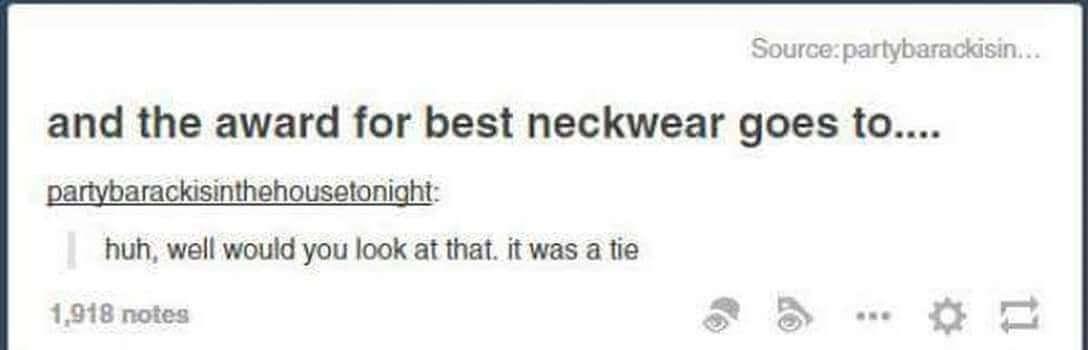 pun about ties