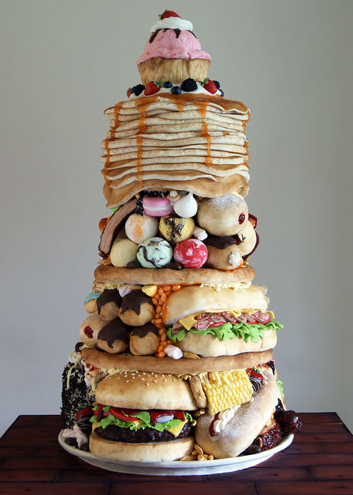 junk food cakes laura loukaides (1)