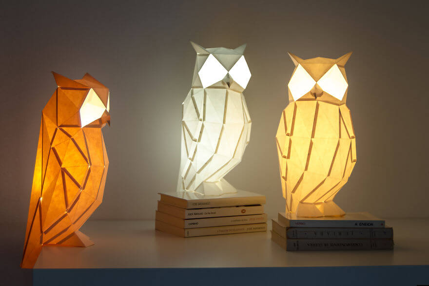 origami paper lamps (1)