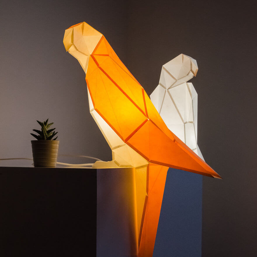 origami animal lamps 10 (1)