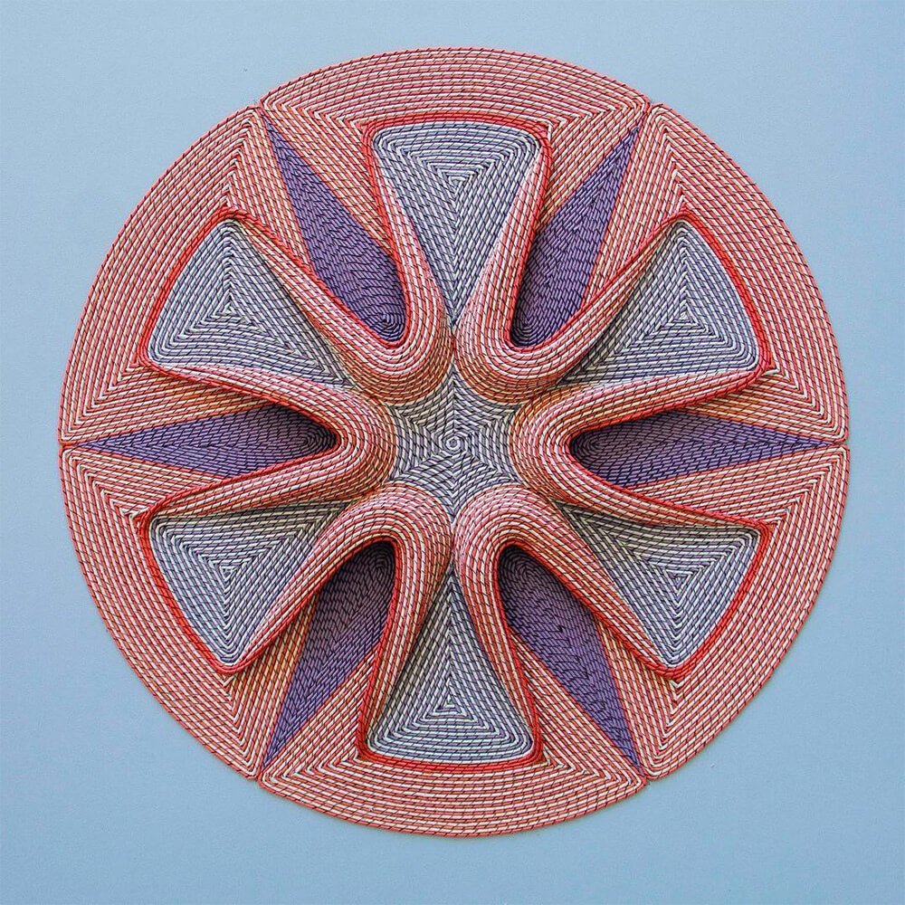 Gunjan Aylawadi Creates Rolled Paper Art By Cutting Thousands of Paper