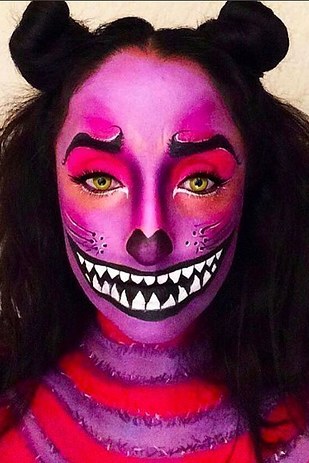 21 Scary Halloween Makeup Before And After That Will Creep You Out