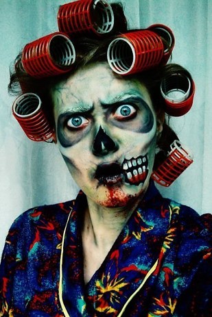 creepy halloween makeup 20