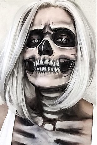 scary halloween makeup 8