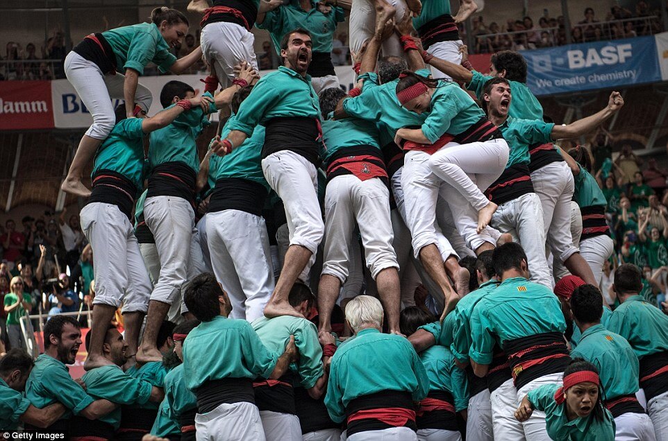 the highest human tower 27 (1)