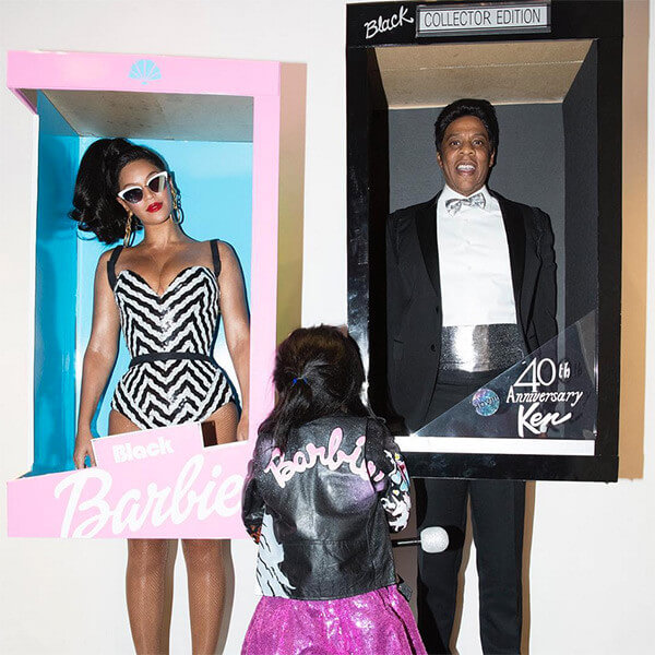 Beyonce and Jay Z barbie and Ken halloween costume 2 (1)