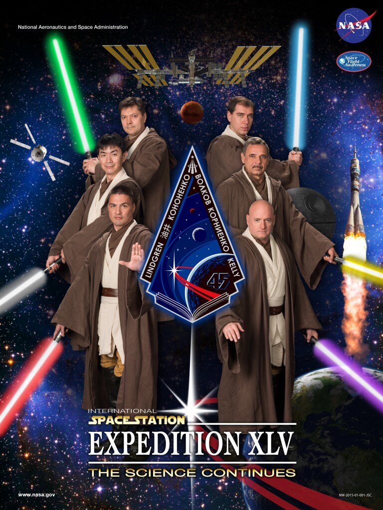 ISS Expedition Astronauts movie parody posters 10 (1)