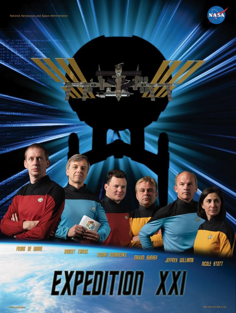 ISS Expedition Astronauts movie parody posters 2 (1)