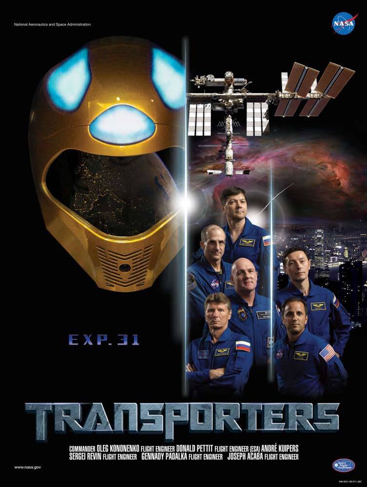 ISS Expedition Astronauts movie parody posters 6 (1)