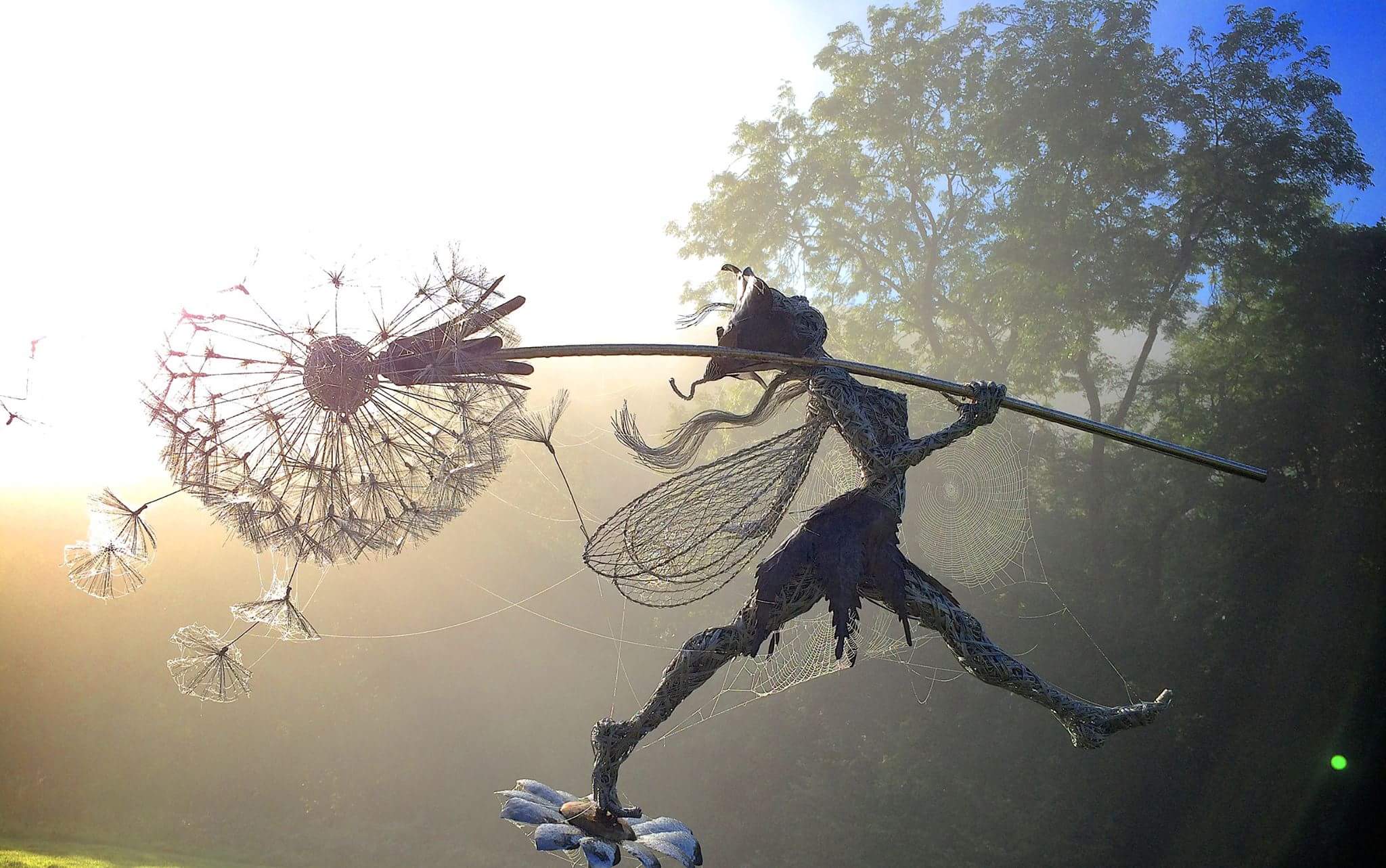 fantasy wire sculptures by robin wight 2