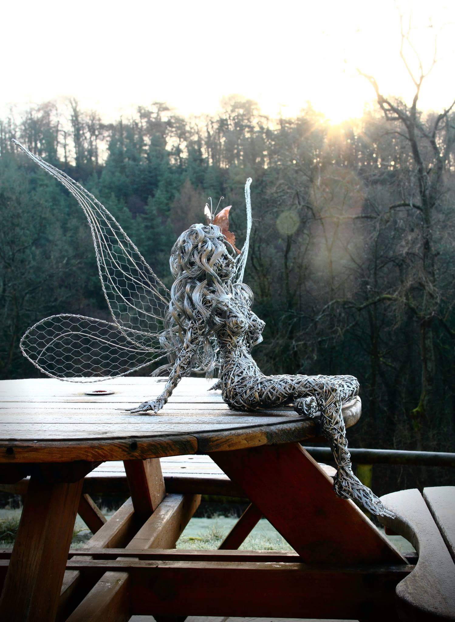 fantasy wire sculptures by robin wight 5