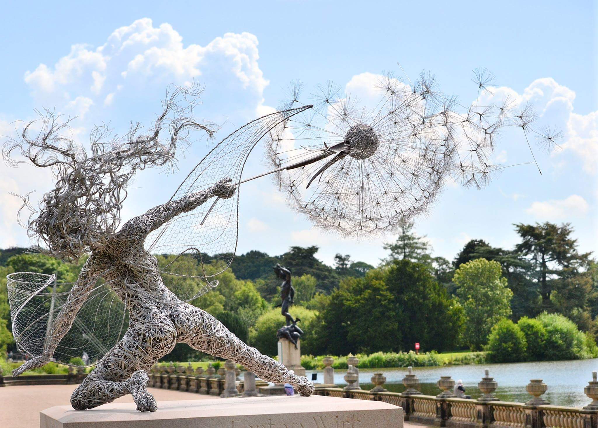 fantasy wire sculptures by robin wight