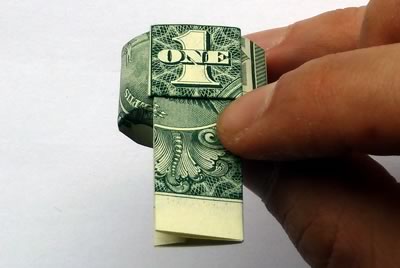 how to make a dollar bill ring 17