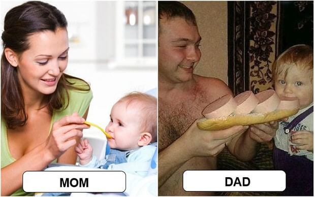 mom vs dad meme (1)