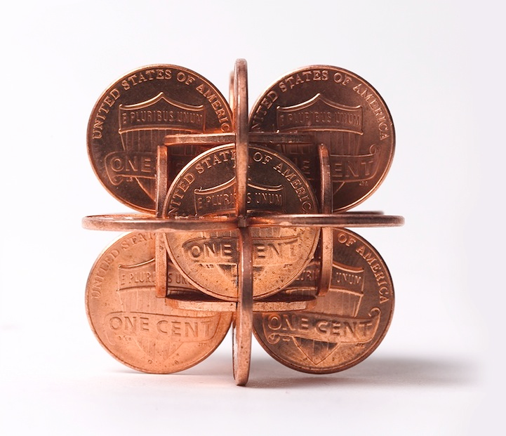 robert wechsler coin sculptures 11