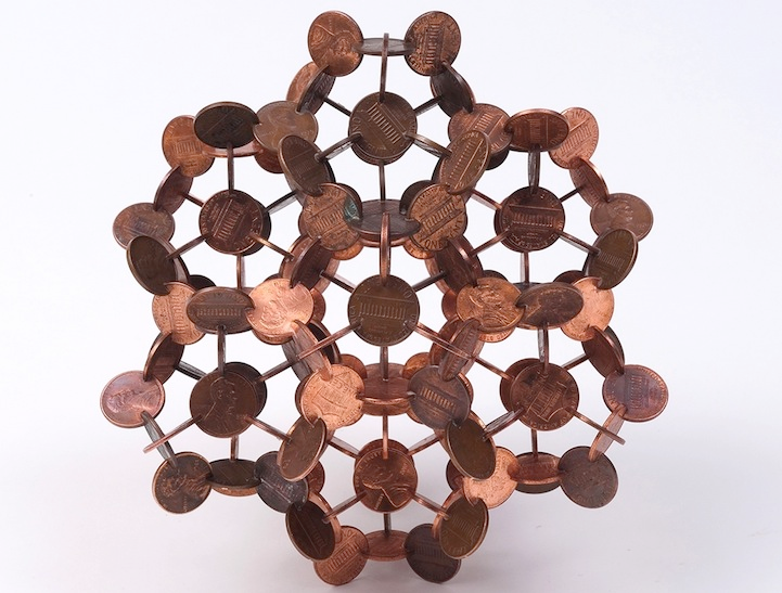 robert wechsler coin sculptures 4