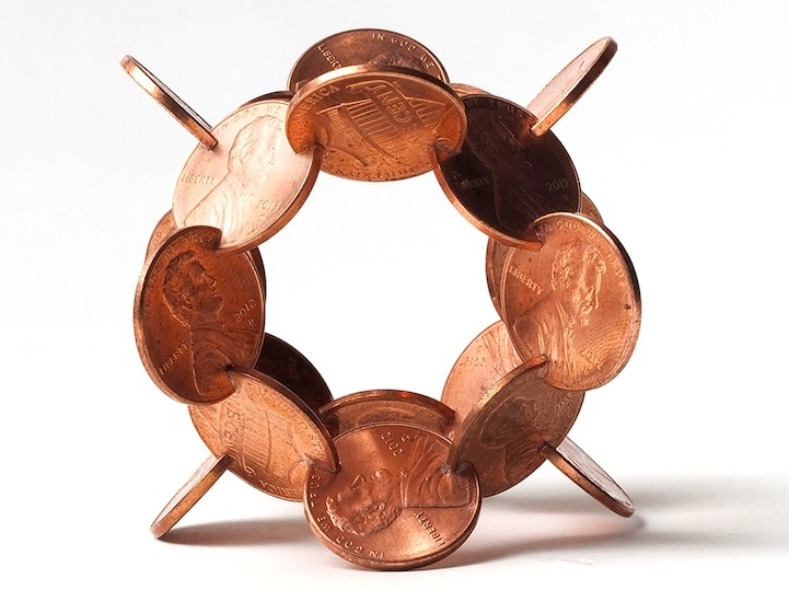 robert wechsler coin sculptures 7