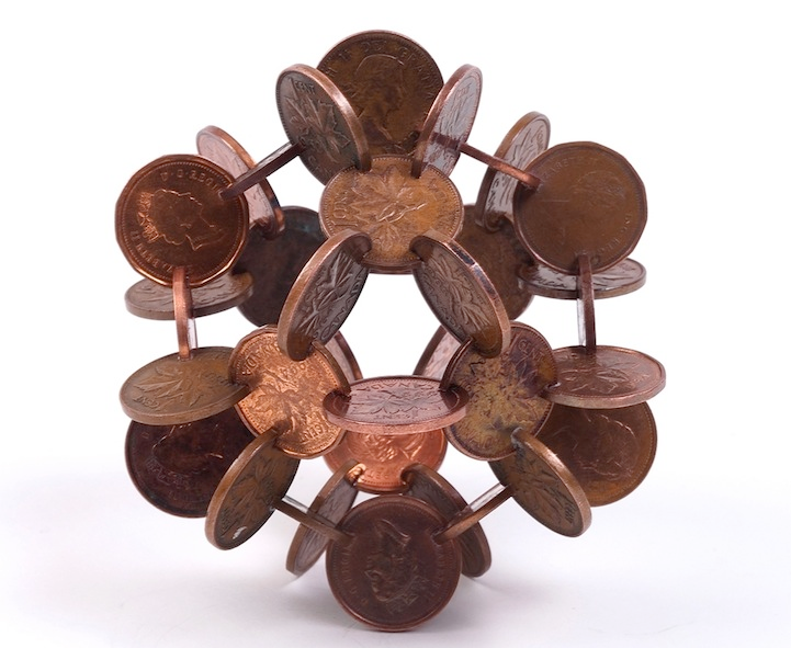 robert wechsler coin sculptures 9