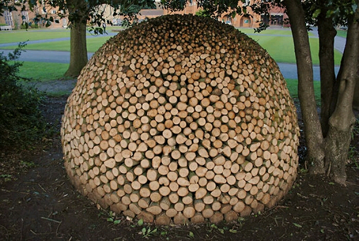 wood pile art 4
