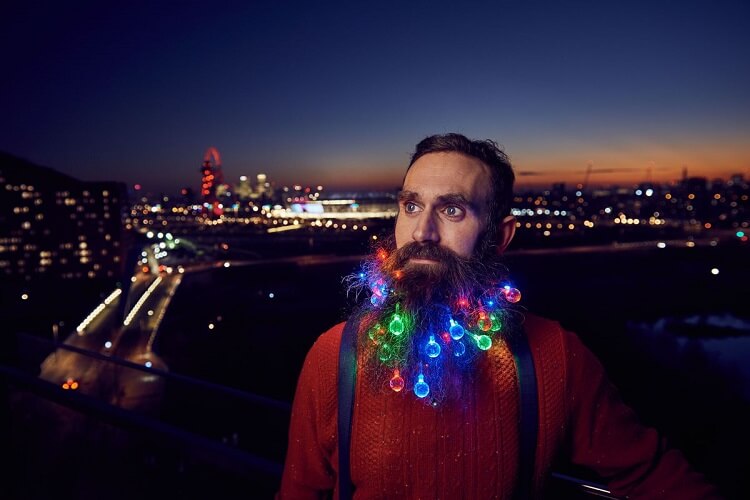 beard christmas lights (1)