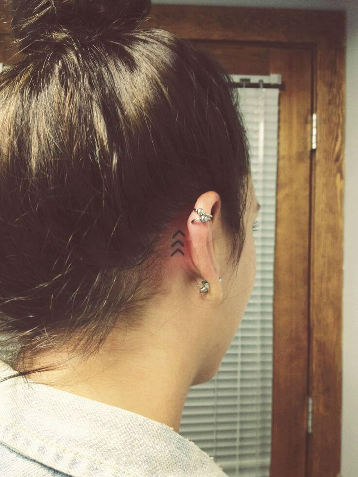 31 Behind The Ear Tattoos That Will Make You Want To Get Inked