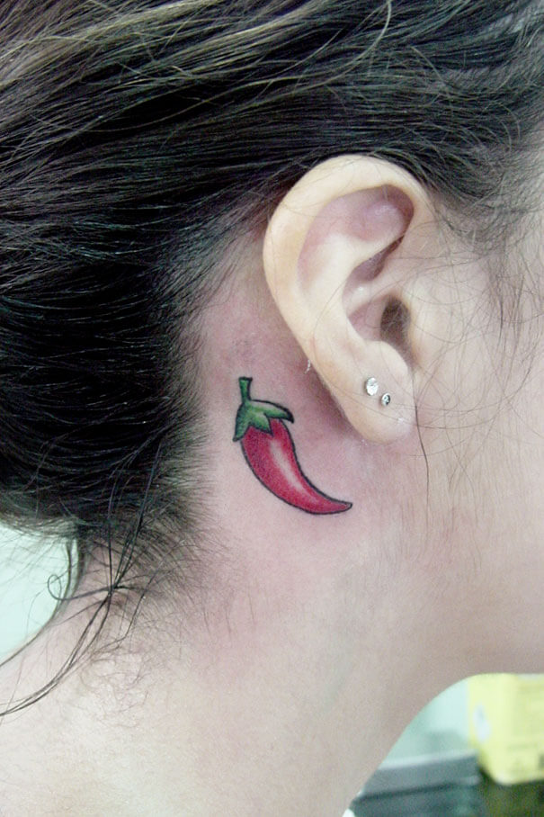 behind the ear tattoos 30 (1)