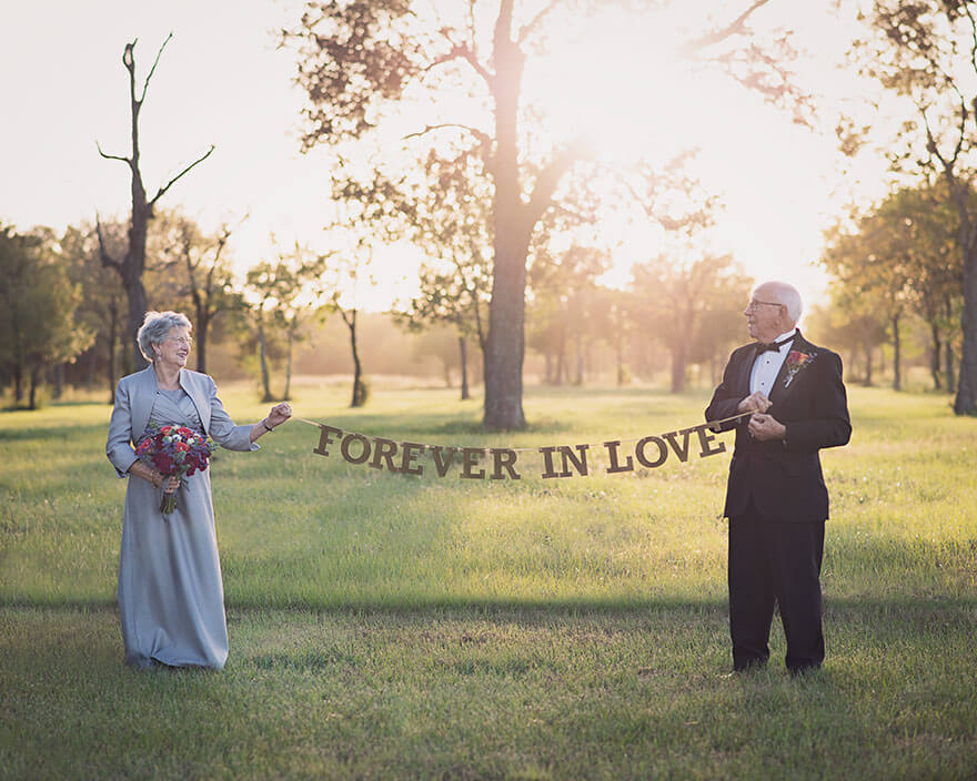 couple 70th wedding anniversary photos (1)