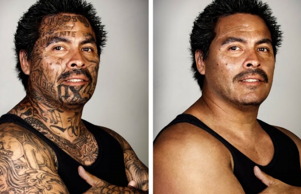 Ex-Gang Members Tattoos Removed In Powerful Photo Series