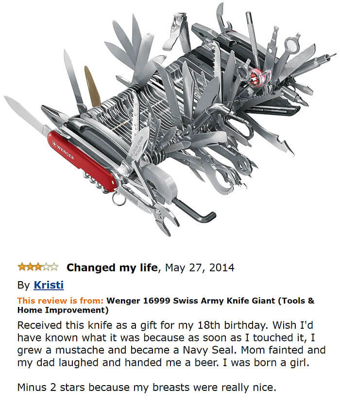 41 Really Funny Amazon Reviews That Should Get Their Own Site