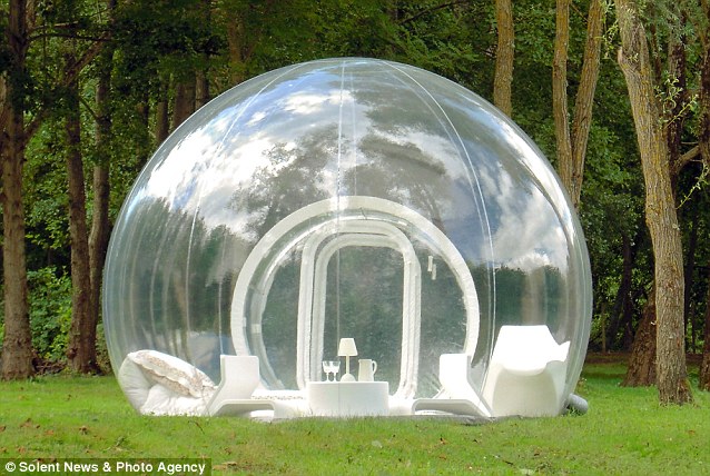 inflatable bubble tent 6