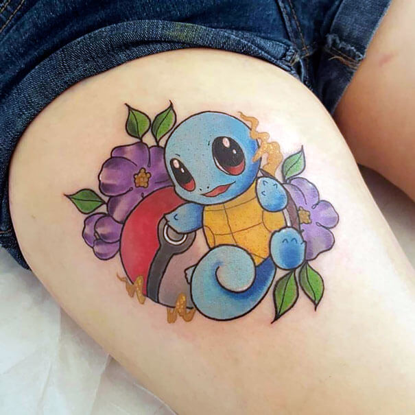 41 Pokemon Tattoos That Every Pokemon Fan Will Love