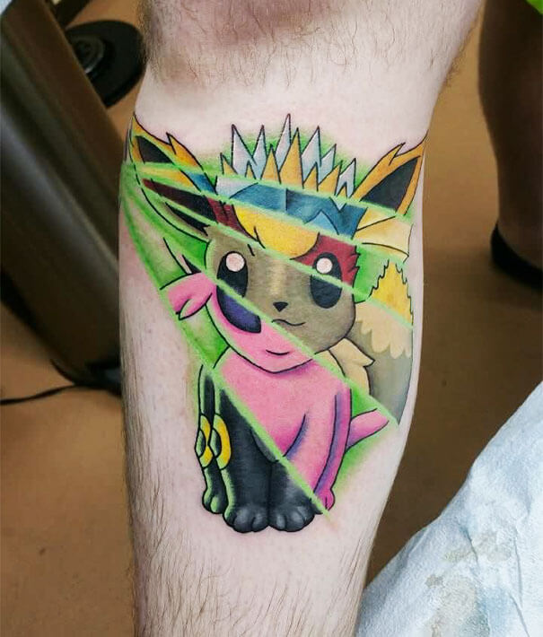 41 Pokemon Tattoos That Every Pokemon Fan Will Love 0605