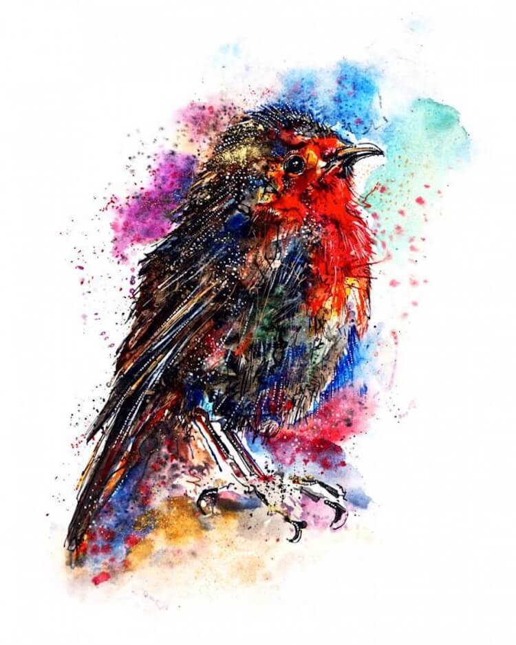 Emily Tan Creates Colorful Animal Paintings That Will Completely Stun You