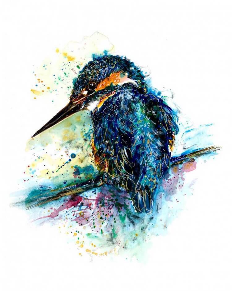 Emily Tan Creates Colorful Animal Paintings That Will Completely Stun You