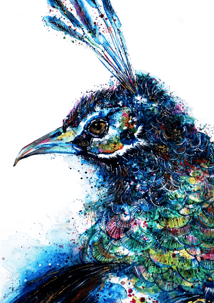 Emily Tan Creates Colorful Animal Paintings That Will Completely Stun You