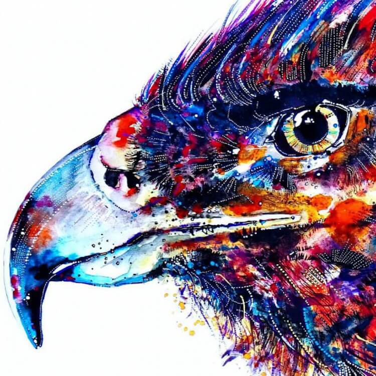 Emily Tan Creates Colorful Animal Paintings That Will Completely Stun You