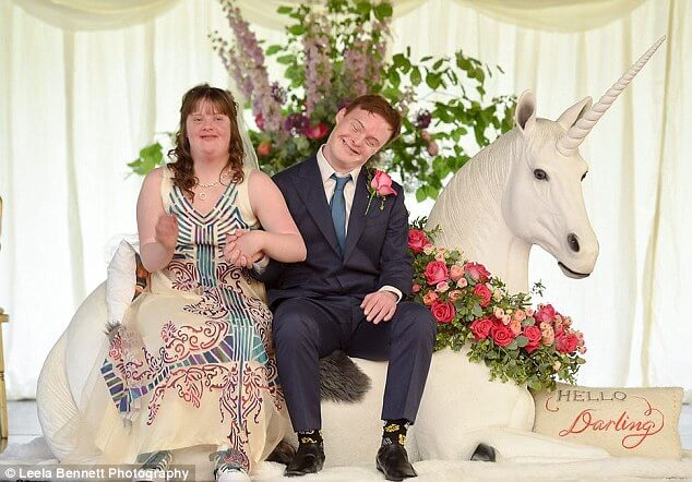 down syndrome couple magical wedding (1)