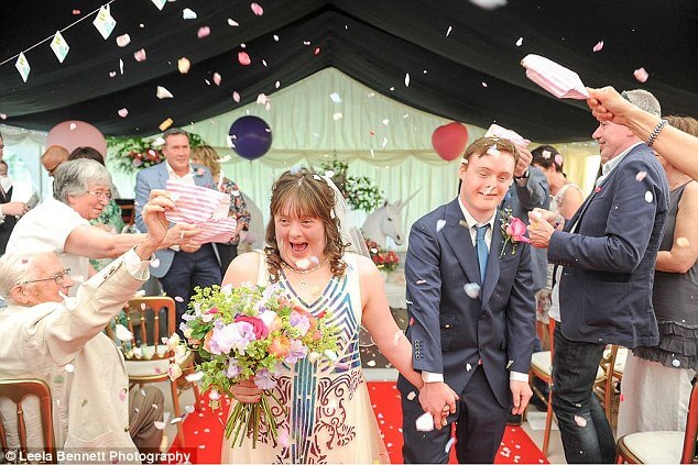 down syndrome couple magical wedding 2 (1)