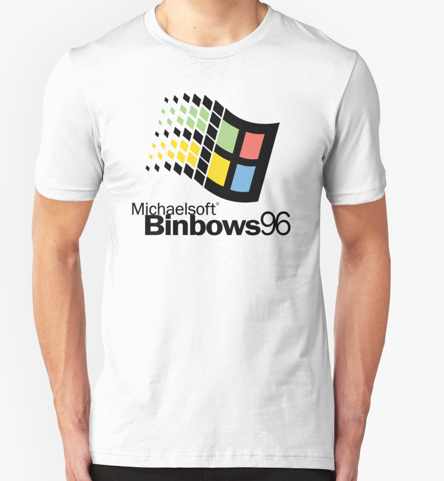 Off brand. MICHAELSOFT binbows. MICHAELSOFT binbows Shirt. MICHAELSOFT Windows.