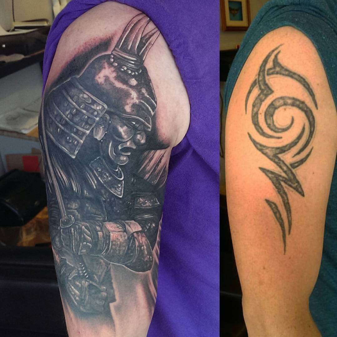 30 impressive tattoo cover up ideas with before and after 