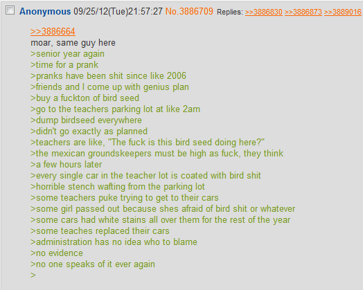 creative writing 4chan