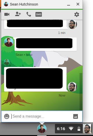 google hangouts easter eggs 2021