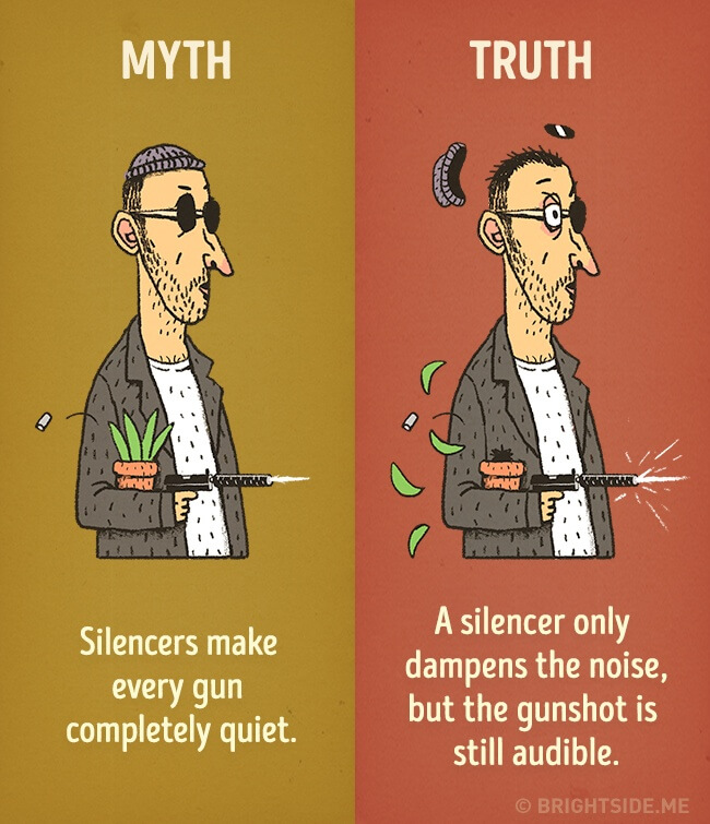 44 Myth Vs Reality Illustrations That Will Make You Think For a Change