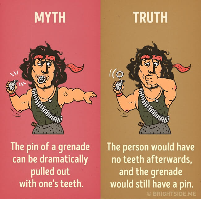 44 Myth Vs Reality Illustrations That Will Make You Think For a Change